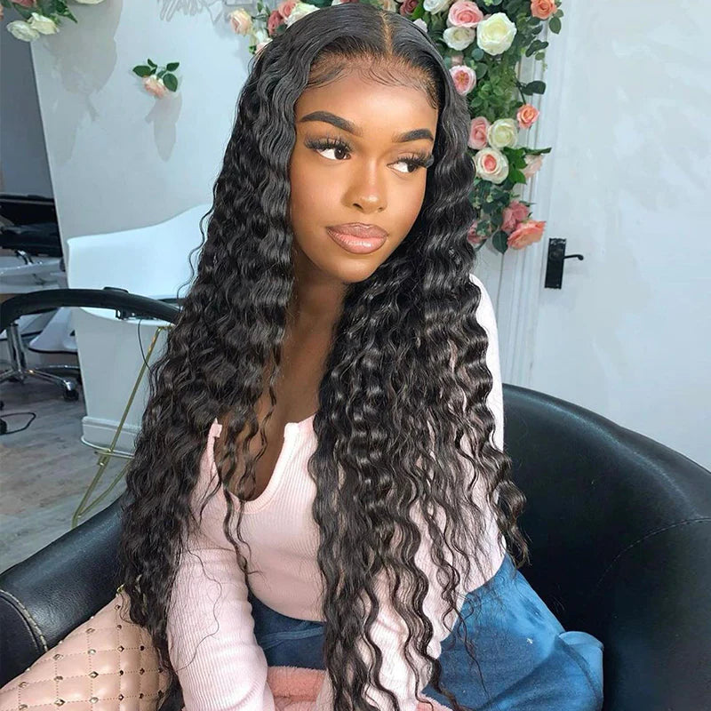 Deep Wave Vietnamese Hair Transparent Lace Closure